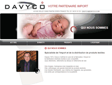 Tablet Screenshot of davyco.com